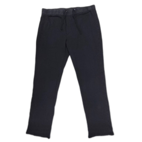 JAMES PERSE Vintage Fleece Contrast Waist Sweatpants Supima Cotton Minimal XL